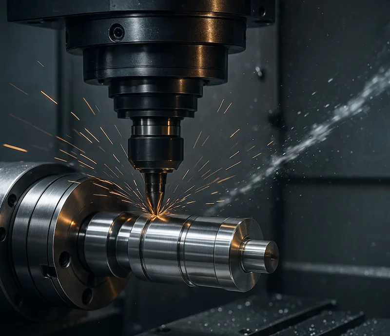 Titanium machining parts