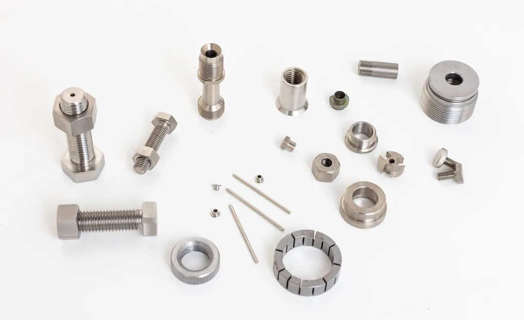 Titanium machining parts