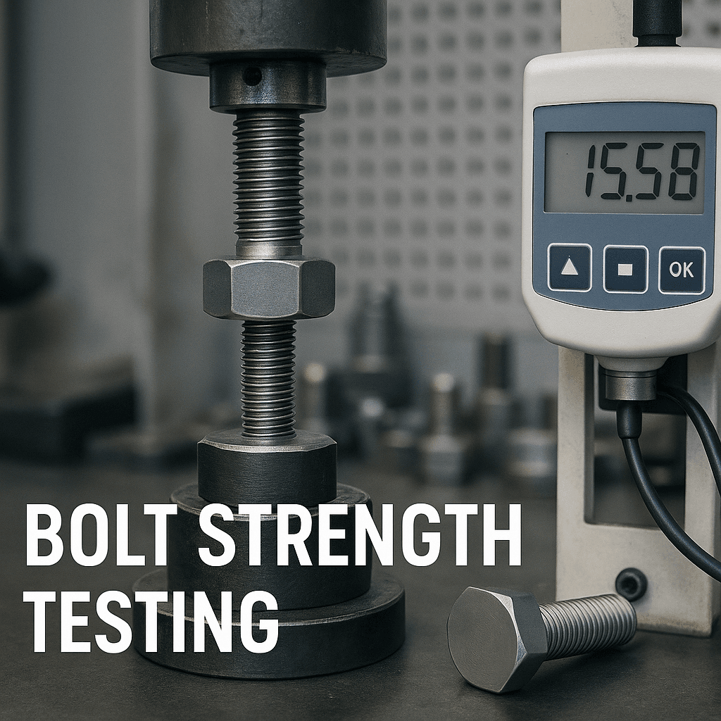 Bolt under stress testing