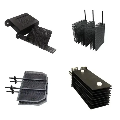 What is a titanium anode?
